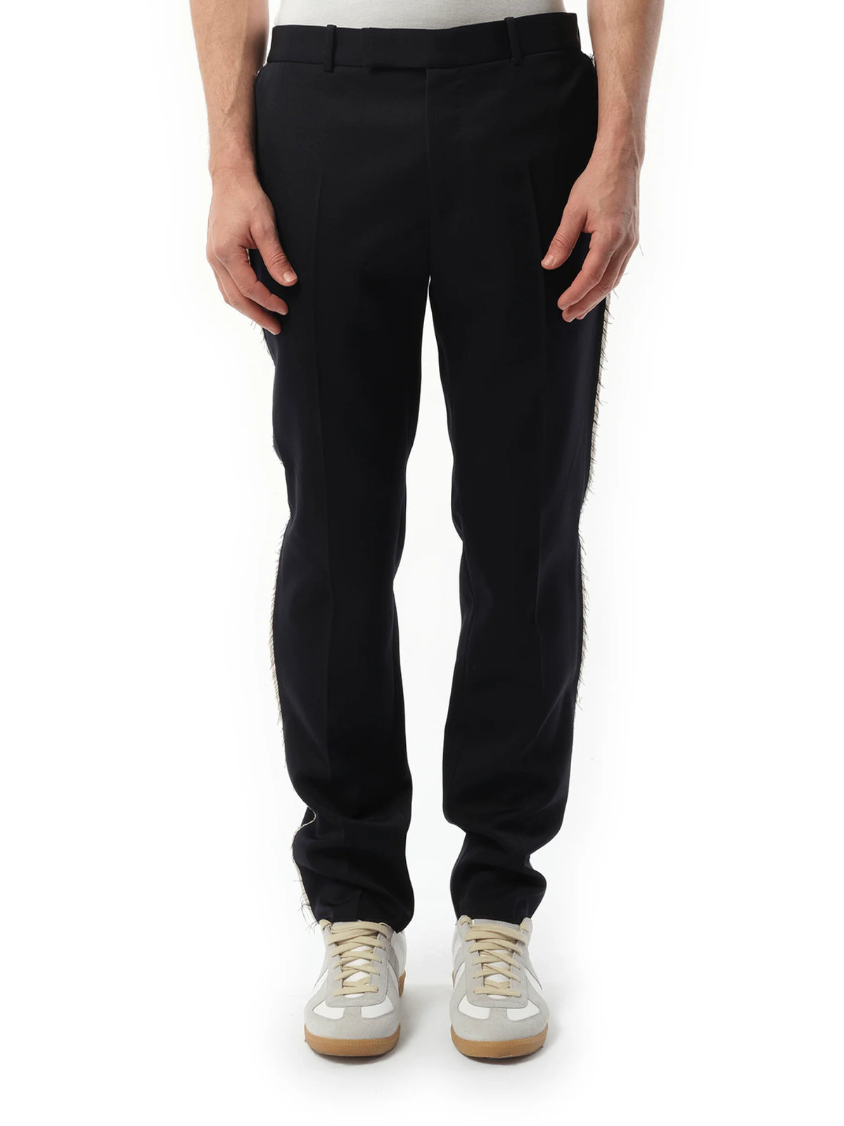 Slim Cut Pants in Navy