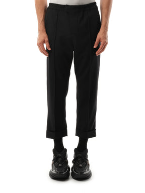 Tailored GDP Slouch Pants in Black