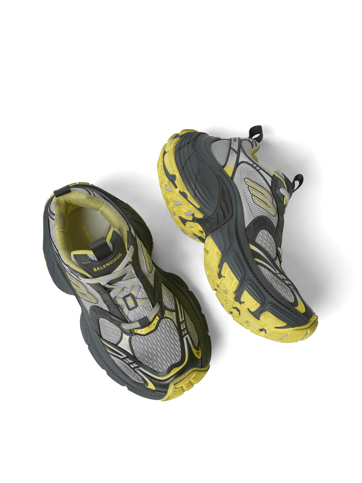 BALENCIAGA 10XL Sneaker in Grey/Yellow