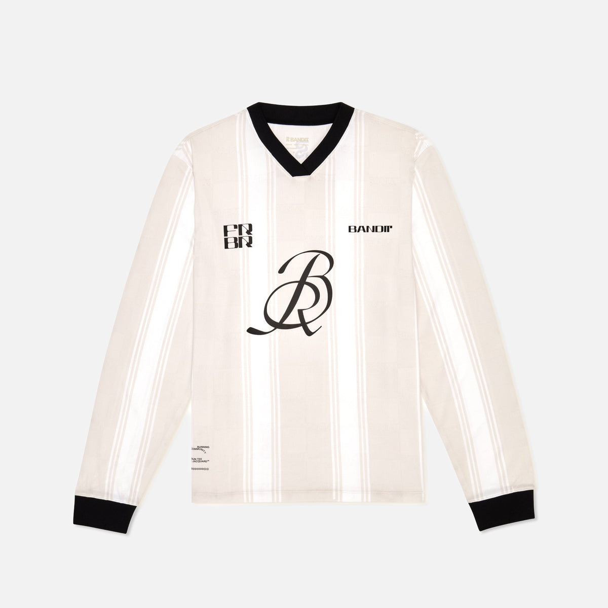 Jacquard "BR" Long Sleeve, Unisex - Stone