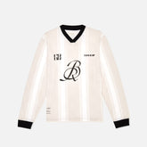 Jacquard "BR" Long Sleeve, Unisex - Stone