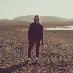 Iceland Fleece Jacket, Unisex - Black