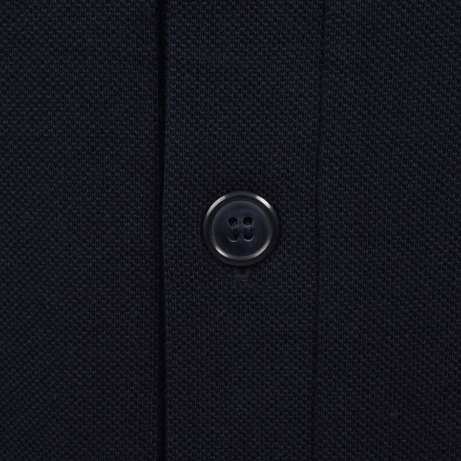 Fred Perry Button Through Polo Shirt Navy