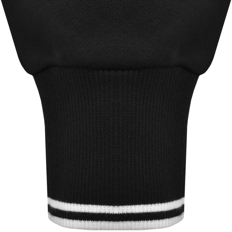 Fred Perry Collared Sweatshirt Black