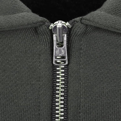 Fred Perry Collared Sweatshirt Green