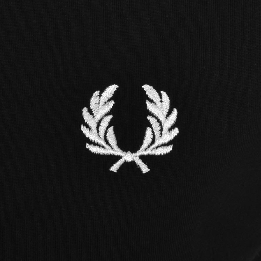 Fred Perry Crew Neck T Shirt Black