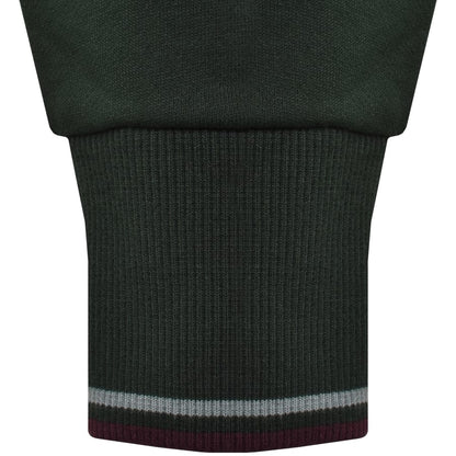 Fred Perry Half Zip Sweatshirt Green
