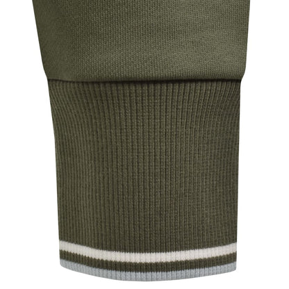 Fred Perry Half Zip Sweatshirt Green