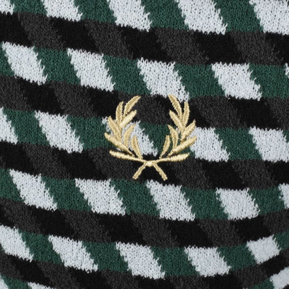 Fred Perry Knit Polo Shirt Black