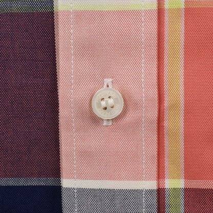 Fred Perry Madras Shirt Dusky Blue