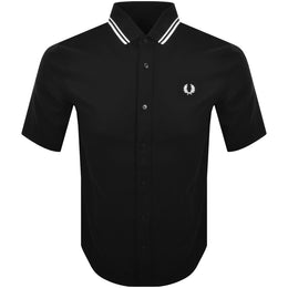 Fred Perry Polo Collar Shirt Black