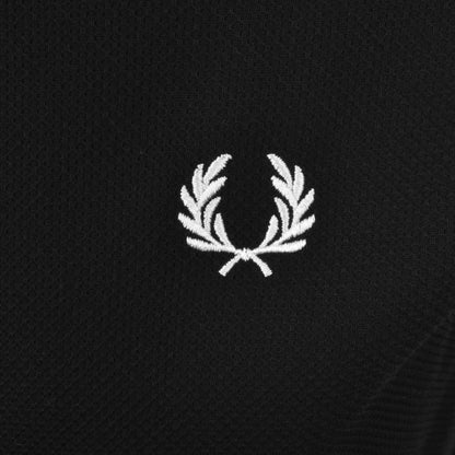 Fred Perry Polo Collar Shirt Black
