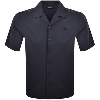 Fred Perry Revere Coller Shirt Blue