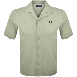 Fred Perry Revere Coller Shirt Green