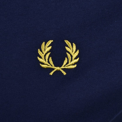 Fred Perry Ringer T Shirt French Navy