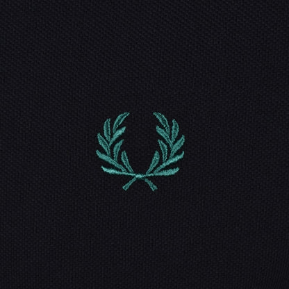 Fred Perry Twin Tipped Cuff T Shirt Navy