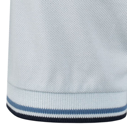 Fred Perry Twin Tipped Polo T Shirt Blue