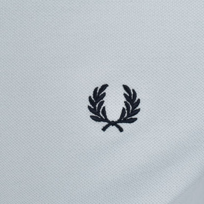 Fred Perry Twin Tipped Polo T Shirt Blue