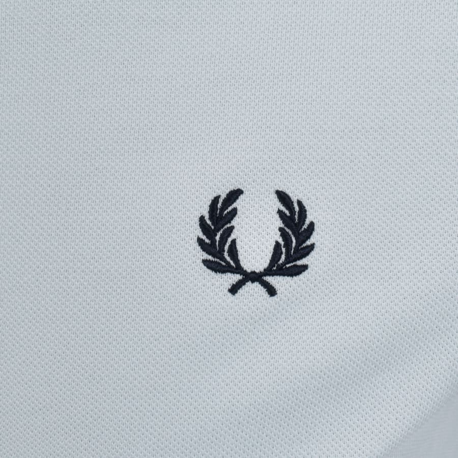 Fred Perry Twin Tipped Polo T Shirt Blue
