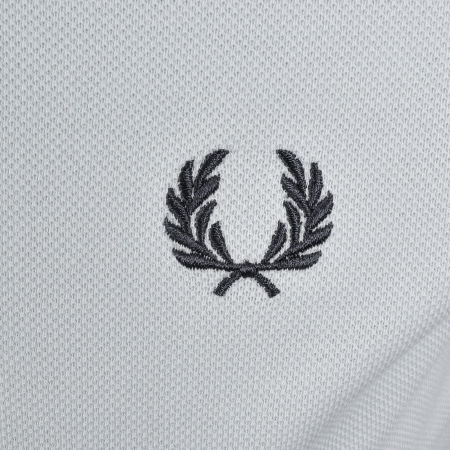 Fred Perry Twin Tipped Polo T Shirt Blue