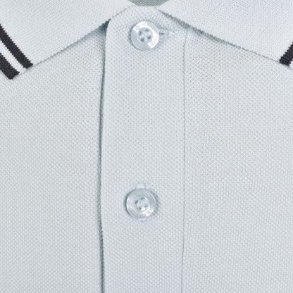 Fred Perry Twin Tipped Polo T Shirt Blue