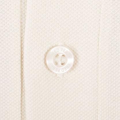 Fred Perry Twin Tipped Polo T Shirt Ecru