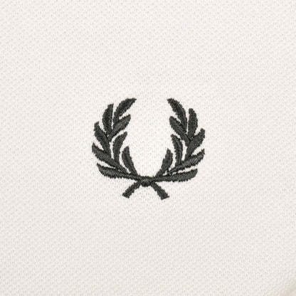 Fred Perry Twin Tipped Polo T Shirt Ecru