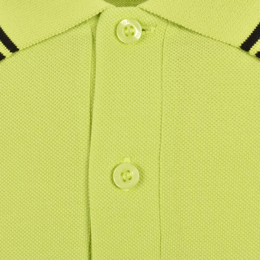 Fred Perry Twin Tipped Polo T Shirt Green