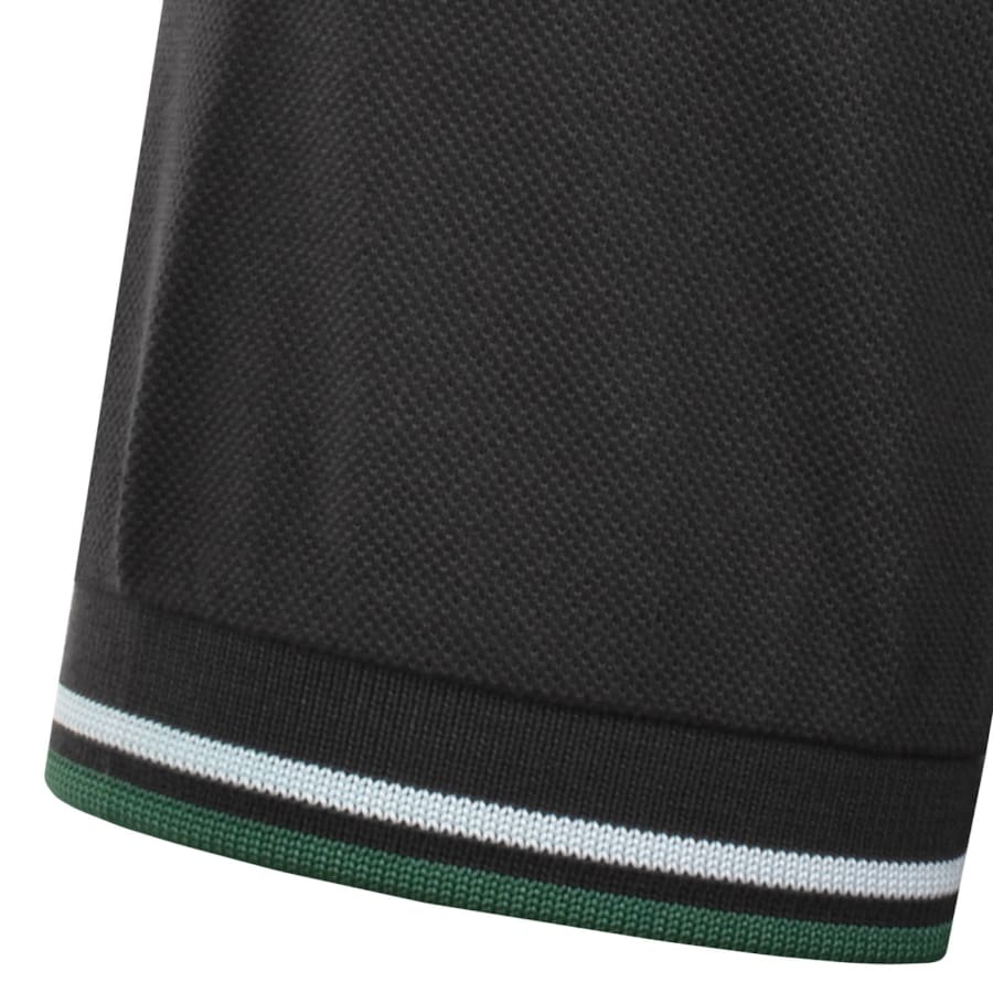 Fred Perry Twin Tipped Polo T Shirt Grey