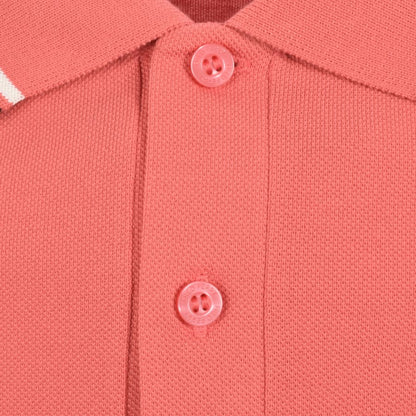 Fred Perry Twin Tipped Polo T Shirt Red