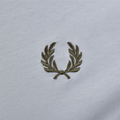 Fred Perry Twin Tipped T Shirt Blue