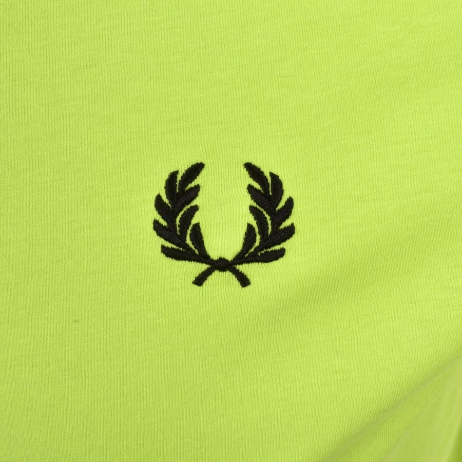 Fred Perry Twin Tipped T Shirt Green