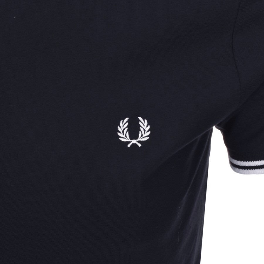 Fred Perry Twin Tipped T Shirt Navy