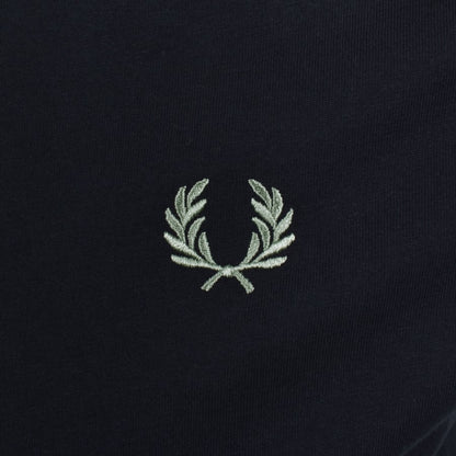 Fred Perry Twin Tipped T Shirt Navy