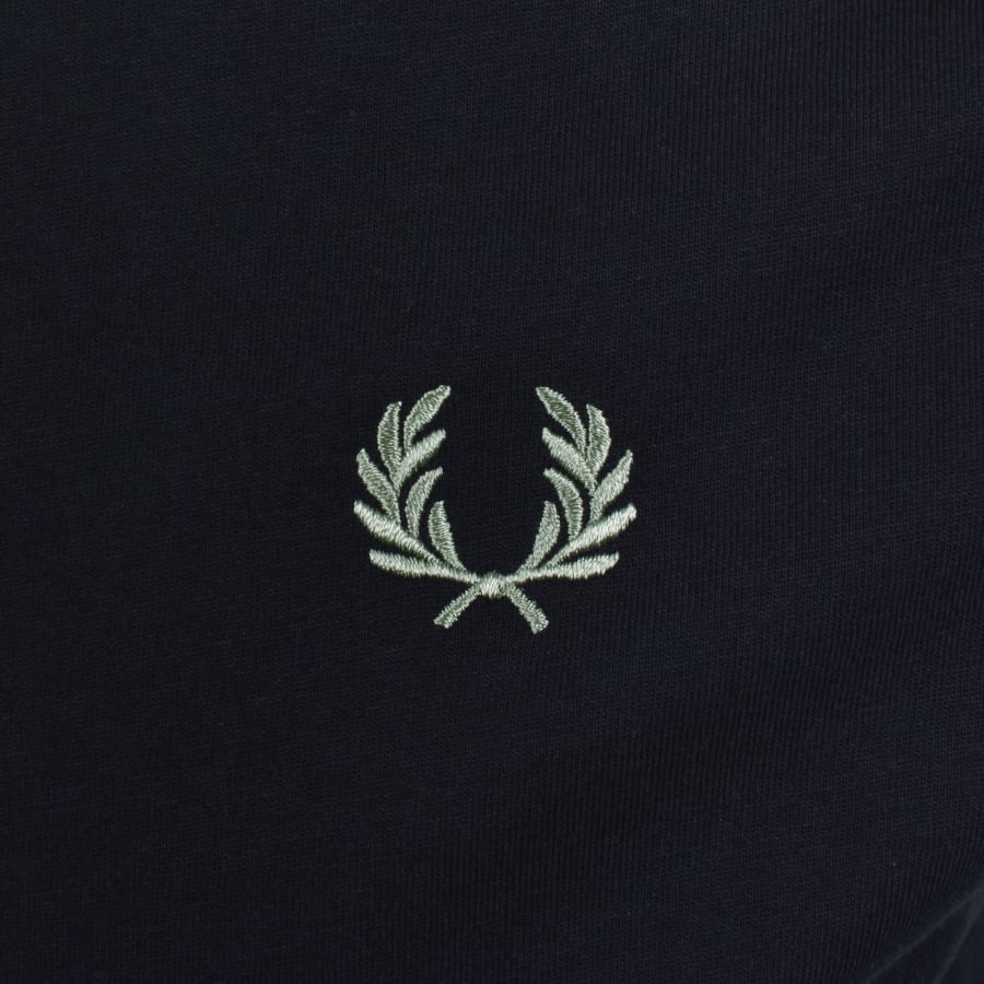Fred Perry Twin Tipped T Shirt Navy