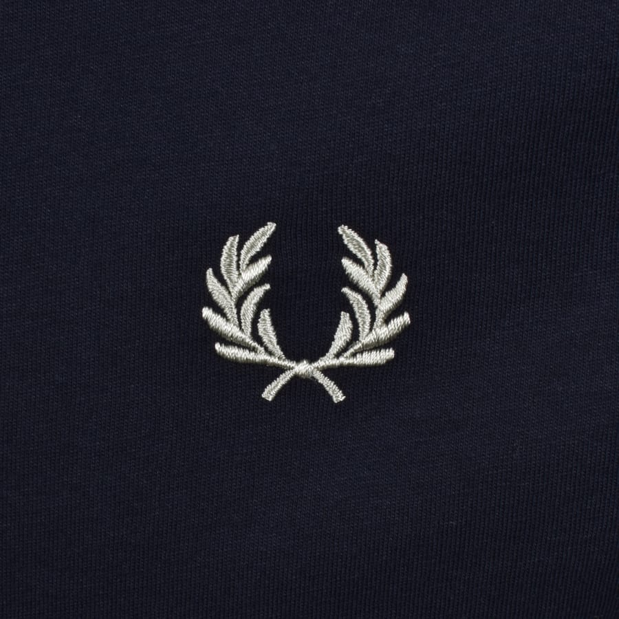Fred Perry Twin Tipped T Shirt Navy