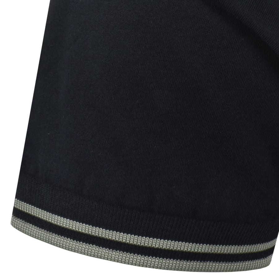 Fred Perry Twin Tipped T Shirt Navy