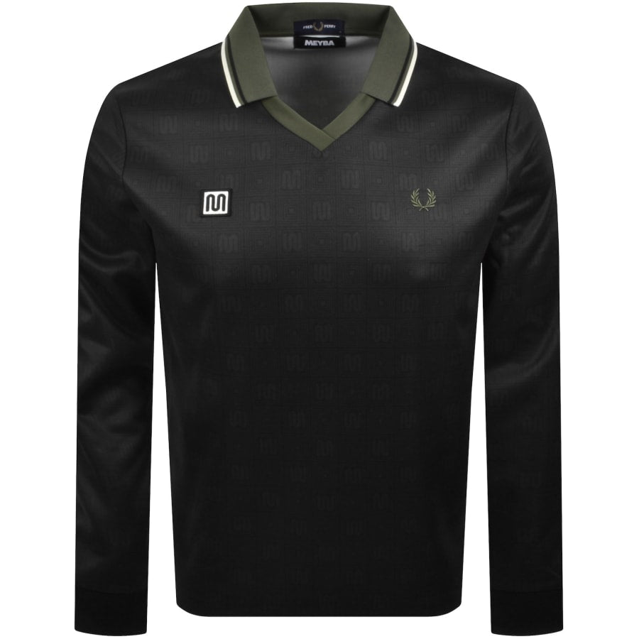 Fred Perry X Meyba Polo T Shirt Black