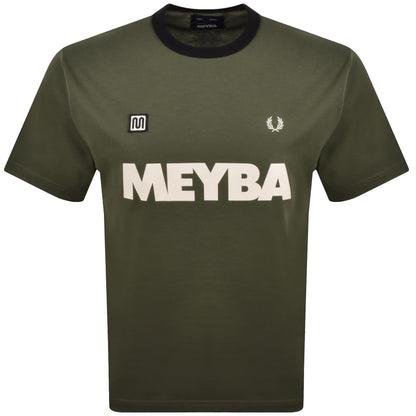 Fred Perry X Meyba Ringer T Shirt Green