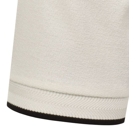 Fred Perry Zip Neck Crepe Polo Cream