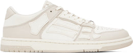 AMIRI Women  White & Beige Skel-Top Low Sneakers