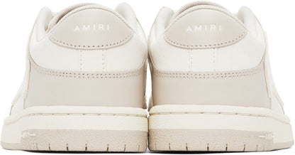 AMIRI Women  White & Beige Skel-Top Low Sneakers