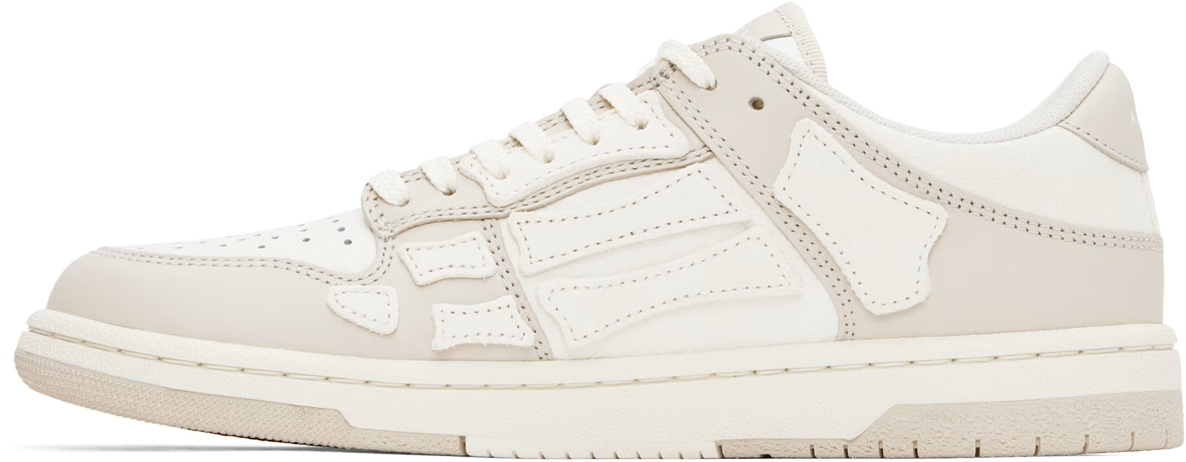AMIRI Women  White & Beige Skel-Top Low Sneakers