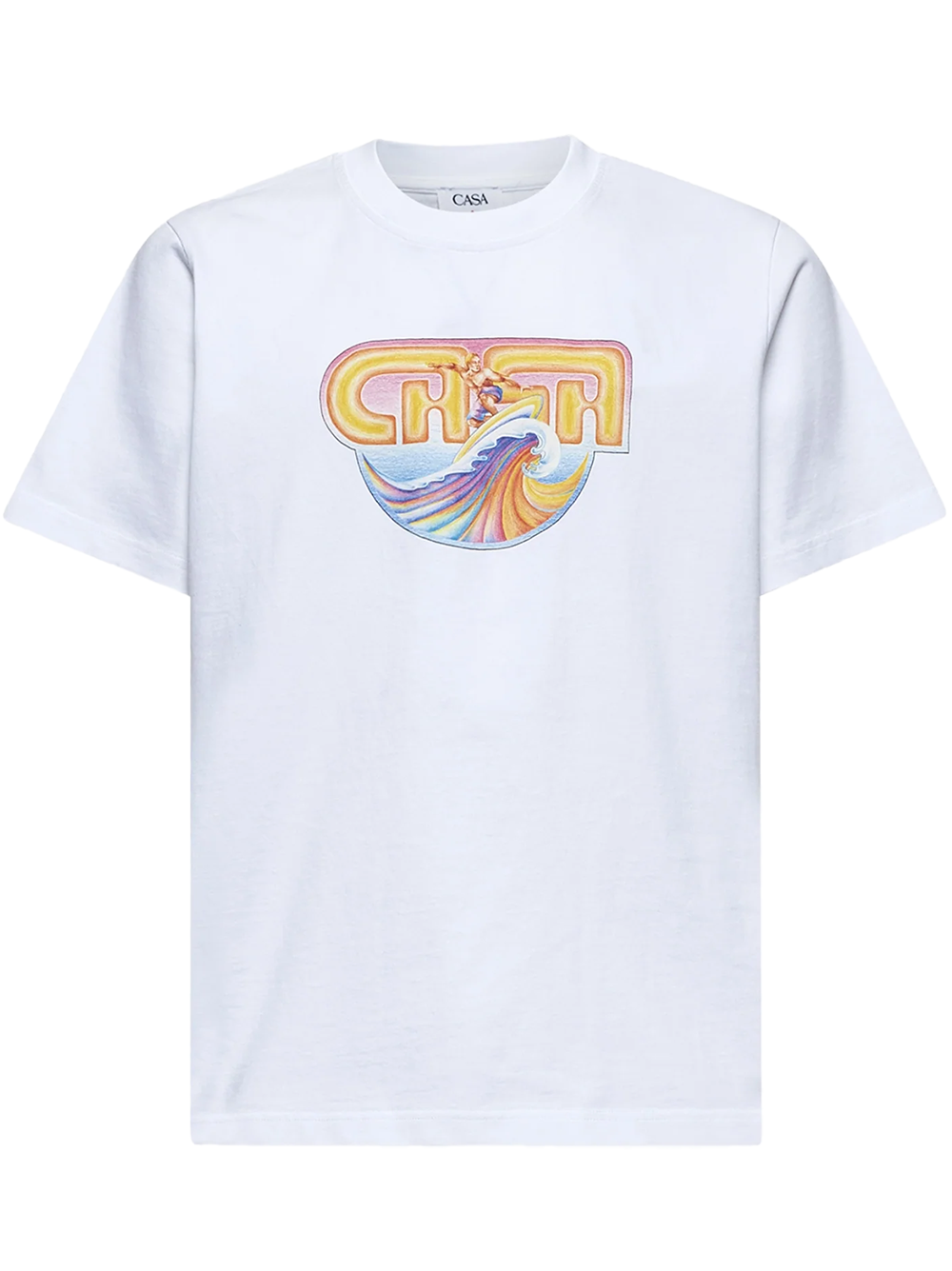 Casablanca Casa Surf Printed T-Shirt in White