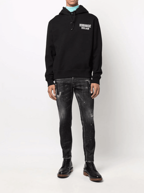 Dsquared2 Icon Printed Cool Guy Jeans in Black
