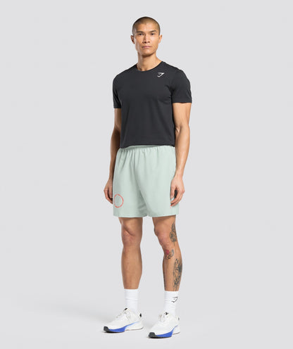 Gymshark Keep Showing Up 7" Shorts - Morning Blue