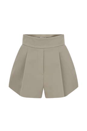 Alden High Waisted Short - Pebble