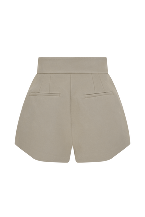 Alden High Waisted Short - Pebble