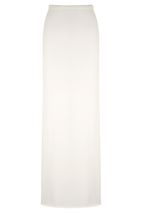 Alejandra Knit Maxi Skirt - White