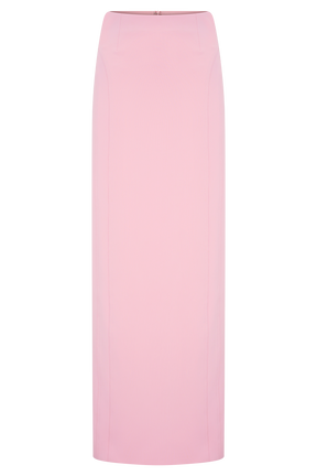 Alma High Waist Maxi Skirt - Candy Pink